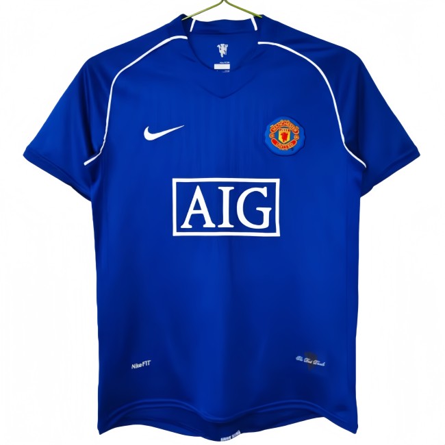 2007-08 Mens Manchester United goalkeeper Retro soccer Jersey