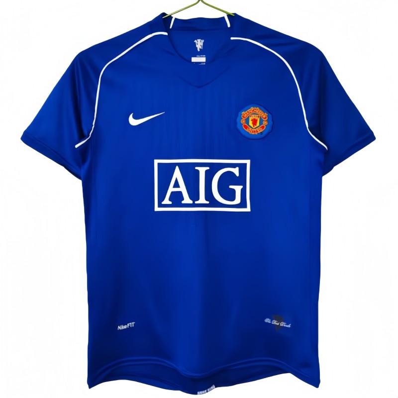 2007-08 Mens Manchester United goalkeeper Retro soccer Jersey