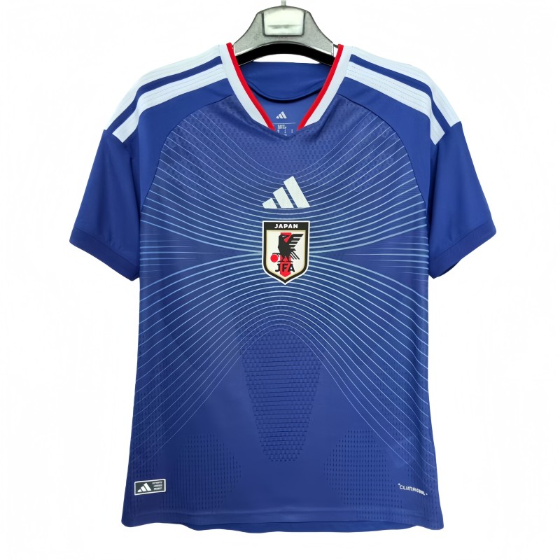 2025-26 Mens Japan home 1:1 blue Soccer Jersey