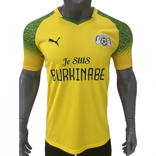 2026-27 Mens Burkina Special Edition yellow Player soccer jersey