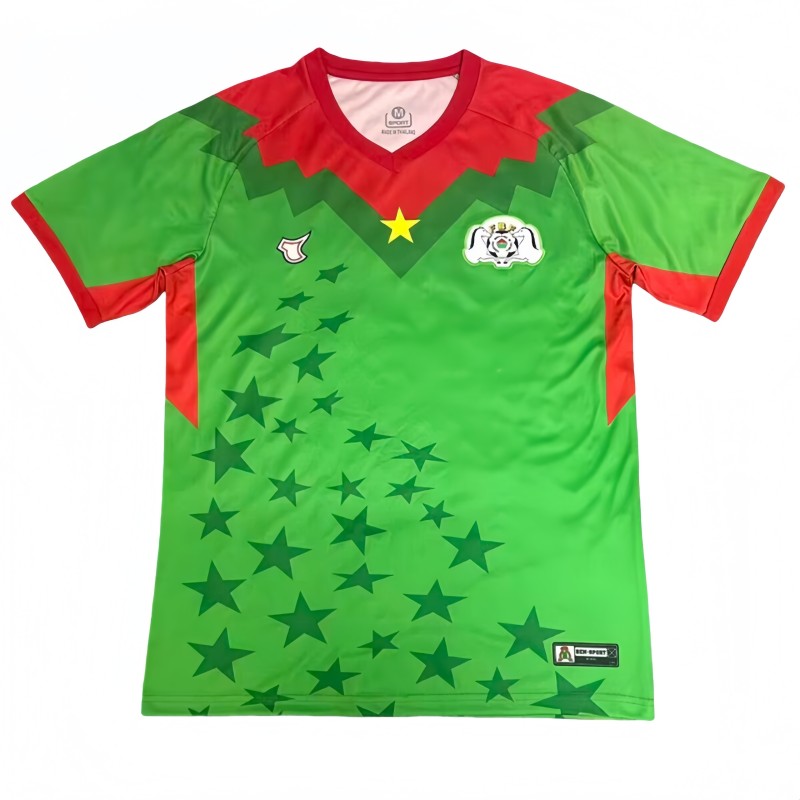 2026-27 Mens Burkina green home soccer jersey