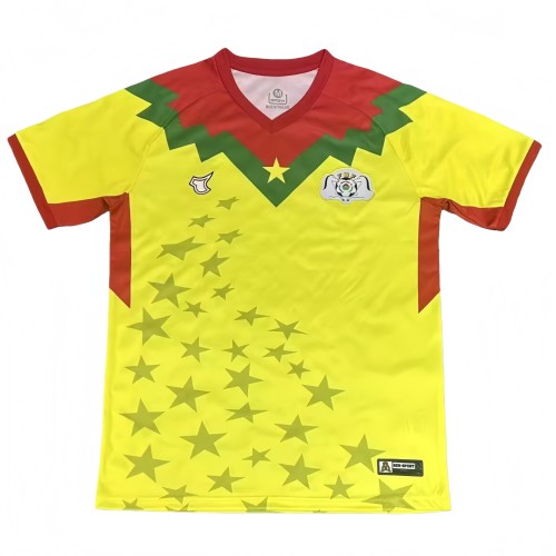 2026-27 Mens Burkina Third away yellow soccer jersey