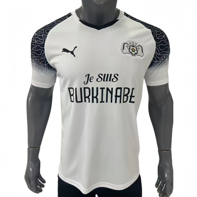 2026-27 Mens Burkina Special Edition white Player soccer jersey
