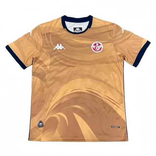 2026-27 Mens Tunisia Third away yellow  soccer jersey