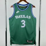 25-26 Dallas Mavericks DAVIS #3 Green Retro Top Quality Hot Pressing NBA Jersey