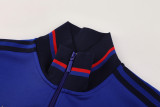 2025-26 Mens Lyon Royal blue Jacket Tracksuit suit