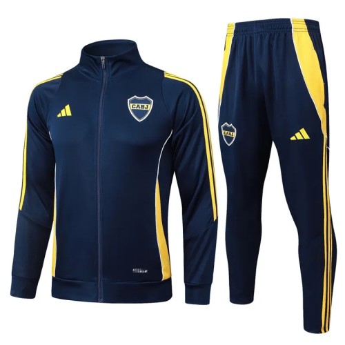 2025-26 Mens Boca Juniors Royal blue jacket Training suit    #A2589