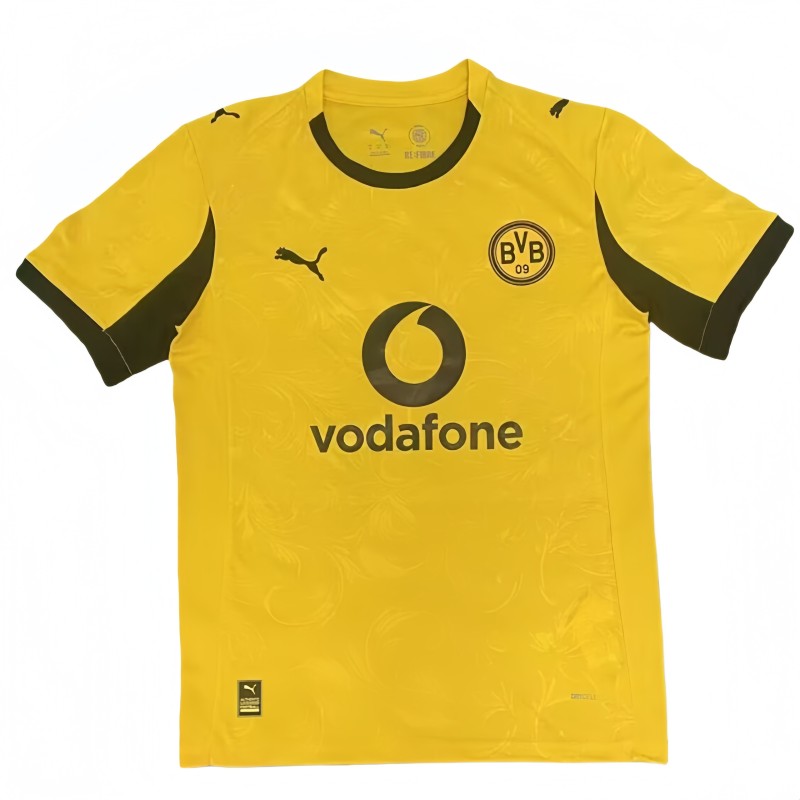 2025-26 Mens Borussia Dortmund  yellow Season Cup  soccer jersey