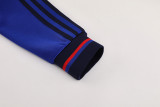 2025-26 Mens Lyon Royal blue Jacket Tracksuit suit