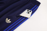 2025-26 Mens Lyon Royal blue Jacket Tracksuit suit
