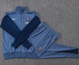 2025-26 Mens PSG Gray Jacket Tracksuit suit  #A2593