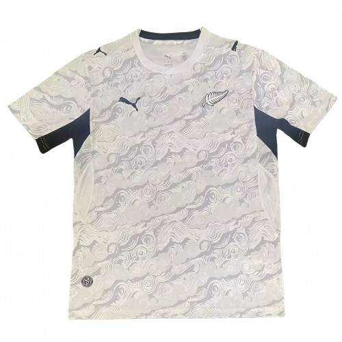 2026-27 Mens New Zealand White home Soccer Jersey