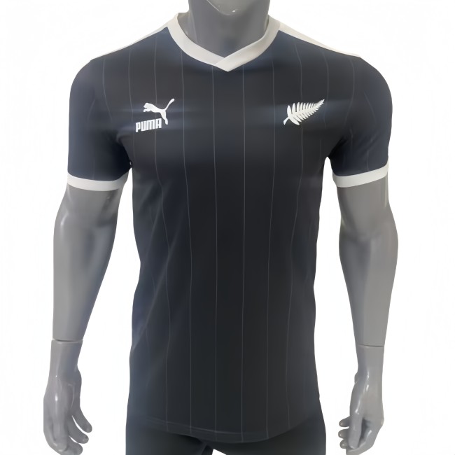2026-27 Mens New Zealand black Player version Soccer Jersey