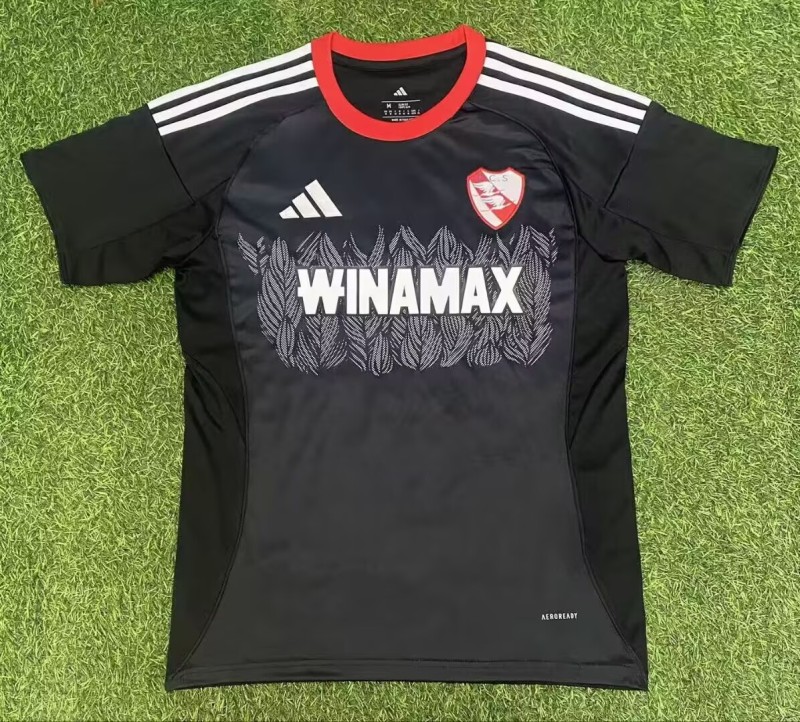 2025-26 Mens Strasbourg Third  away black   soccer jersey