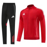 2025-26 AD red Jacket Tracksuit suit  #AJ25