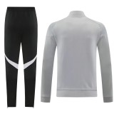 2025-26  AD Gray Jacket Tracksuit suit  #AJ25