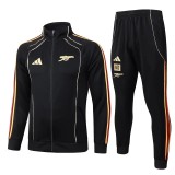 2025-26 Mens Arsenal black jacket Tracksuit suit  #A2594