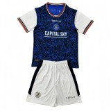 2025-26 Kids Luton Town away Soccer Jersey