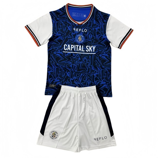 2025-26 Kids Luton Town away Soccer Jersey
