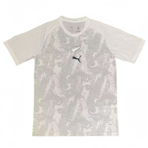 2026-27 Mens New Zealand White Soccer Jersey
