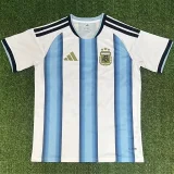 2026-27 Mens Argentina home white blue soccer  Jersey