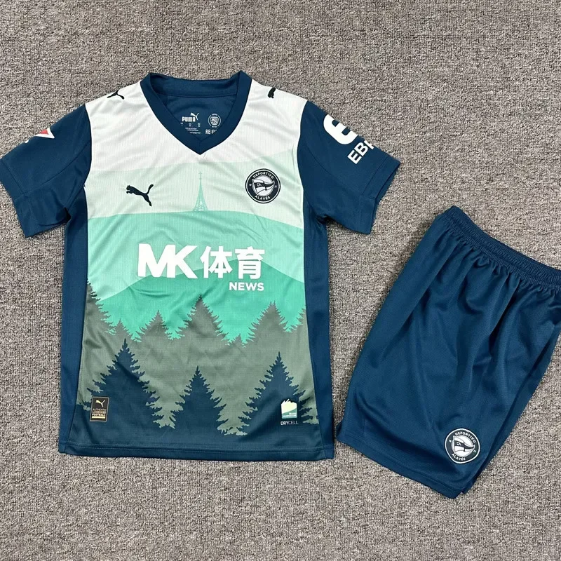 2025-26 Kids Deportivo Alaves Third away soccer jersey