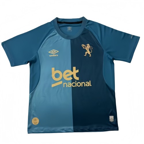 2025-26 Mens Recife Sports third away blue Soccer Jersey