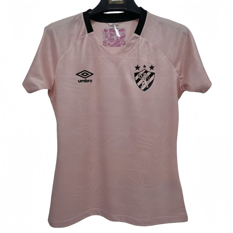 2025-26  Women  Recife Sports Pink Soccer Jersey