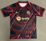 2025-26 Mens Barcelona red black  soccer Jersey