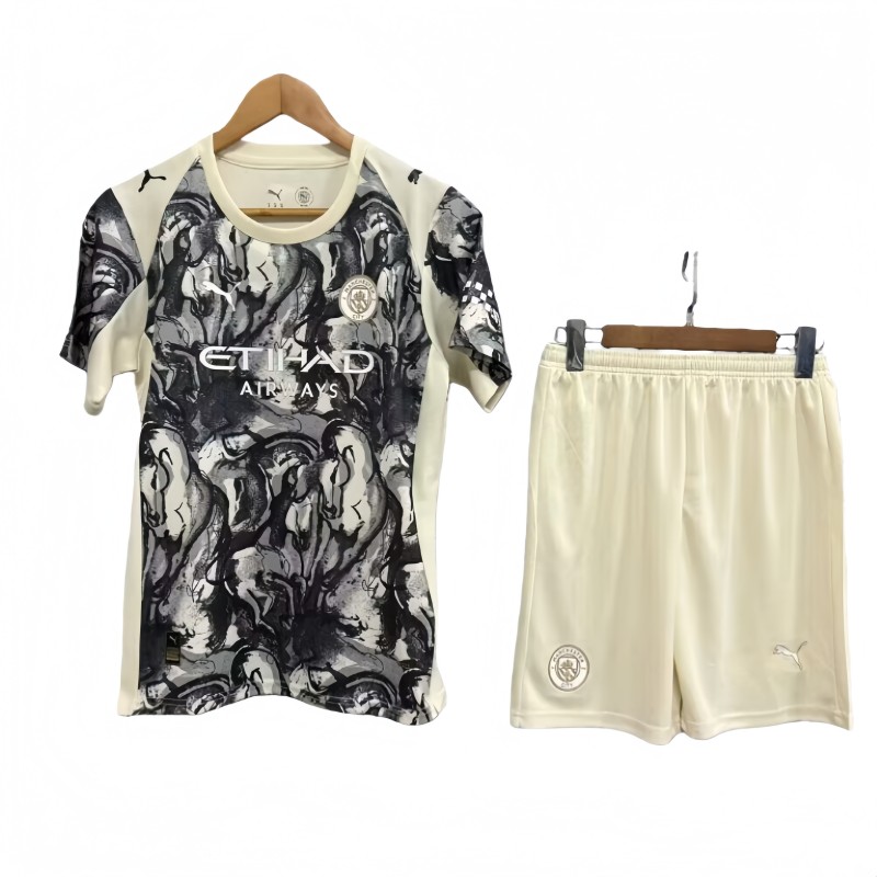 2025-26 Kids Manchester City  Special Edition soccer  jersey