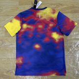 2025-26 Mens Ajax Blue Yellow Red Special Edition soccer Jersey