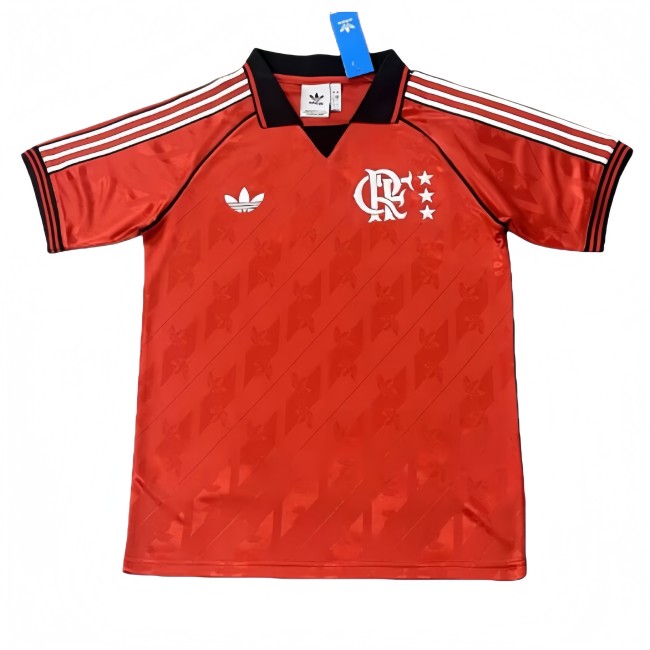 2025-26 Mens Flamengo red polo soccer Jersey