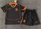 2025-26 Kids Corinthians third away black Soccer Jersey
