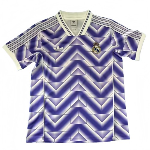 2025-26 Mens Real Madrid Purple soccer Jersey