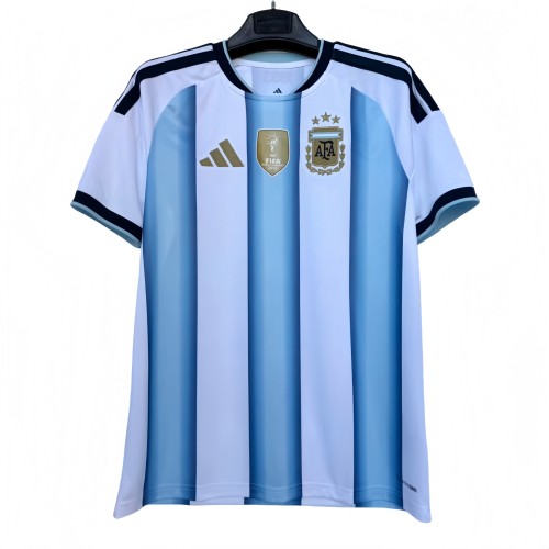 2026-27 Mens Argentina home 1:1 with FIFA World Champions 2022 Patch  soccer  Jersey