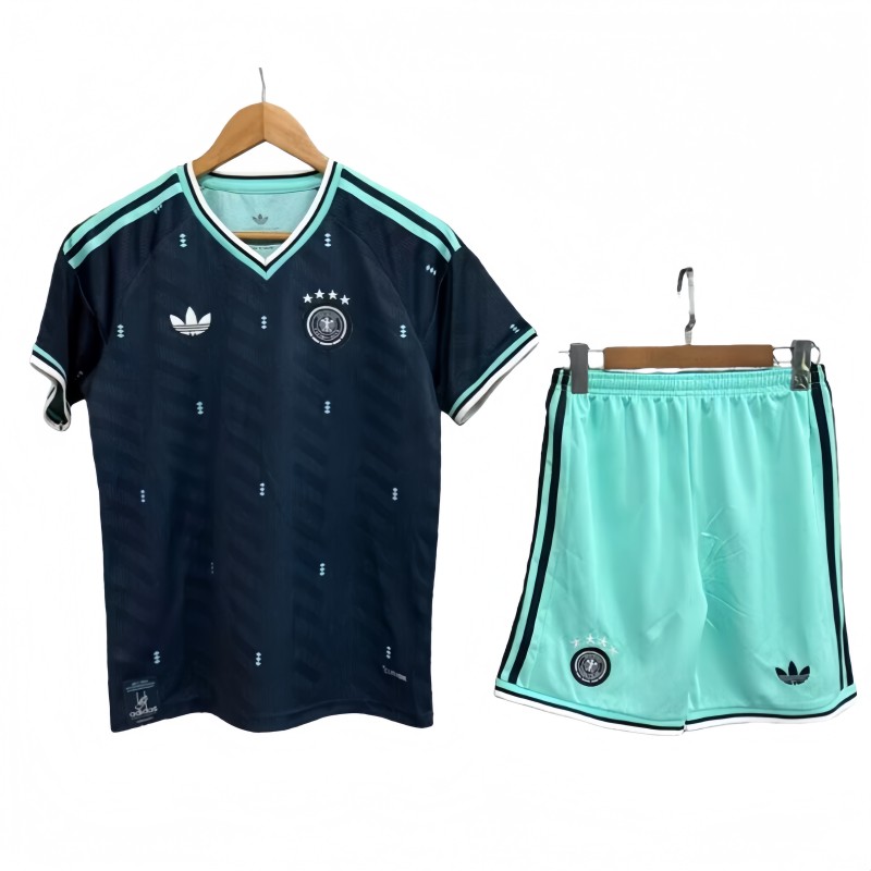2026-27 Kids Germany away blue soccer jersey