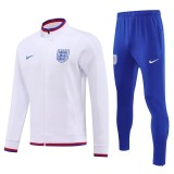 2025-26 Mens England White Jacket Tracksuit suit