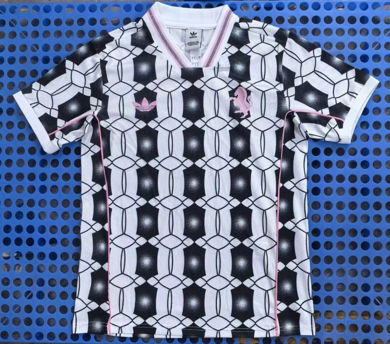 2025-26 Mens Juventus Grey Casual Edition soccer Jersey