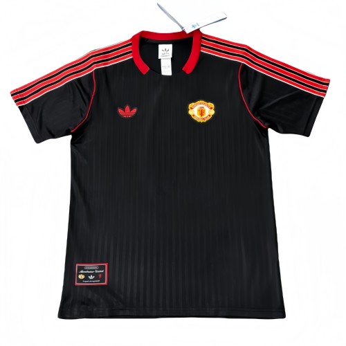 2025-26 Mens Manchester United Special Edition black Soccer Jersey