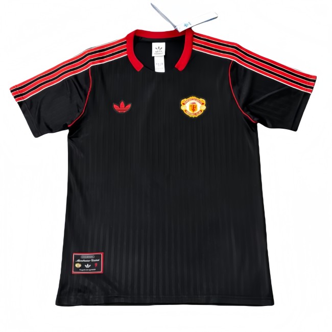 2025-26 Mens Manchester United Special Edition black Soccer Jersey