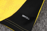 2025-26 Mens Borussia Dortmund yellow training Short suit  D25211#