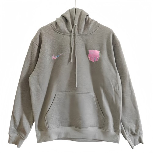 2025-26 Mens Barcelona Gray Hoodie hoody Jersey