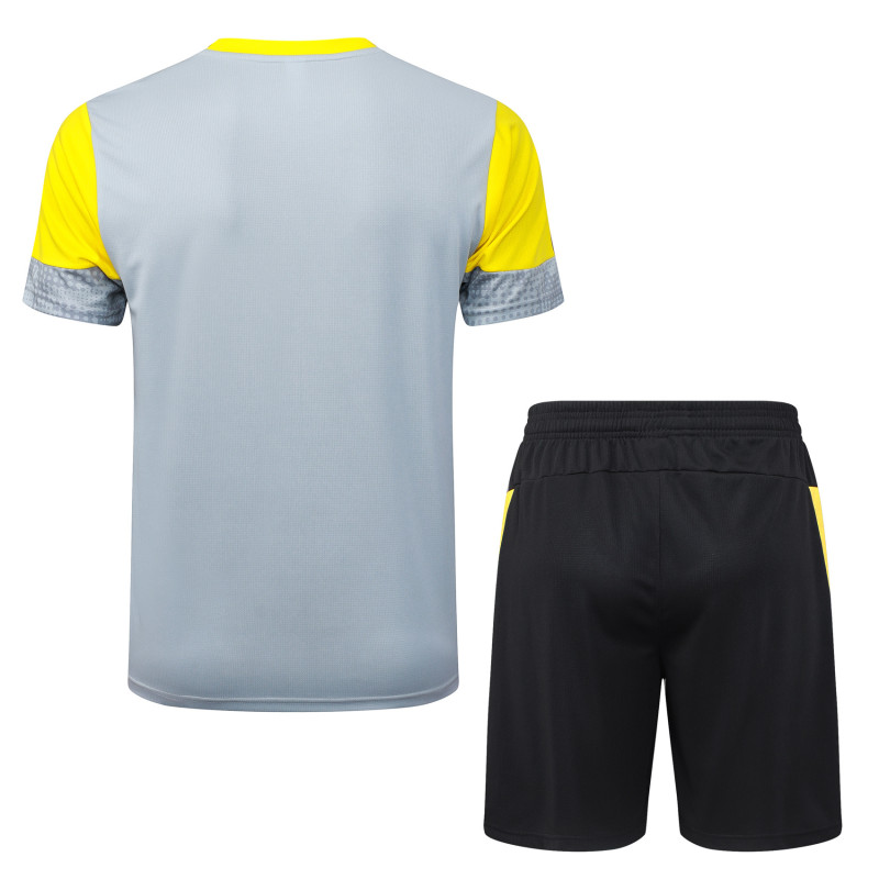 2025-26 Mens Borussia Dortmund grey training Short suit    D25212#