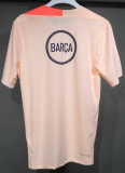 2025-26 Mens Barcelona Special Edition beige soccer Jersey