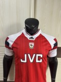 2025/26 Mens Arsenal Player version red soccer Jersey