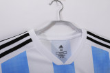 2018 Mens Argentina Home Retro soccer Jersey