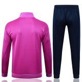 2025-26 Mens Barcelona Purple Jacket Tracksuit suit A2597#