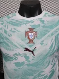 2026-27 Mens Portugal away white blue  Player version soccer Jersey