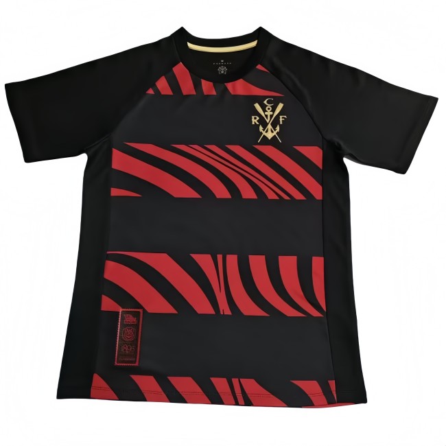 2025-26 Mens Flamengo Red Black Special Edition  soccer Jersey