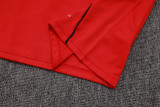 2025-26 Mens LIV red Half-pull Tracksuit